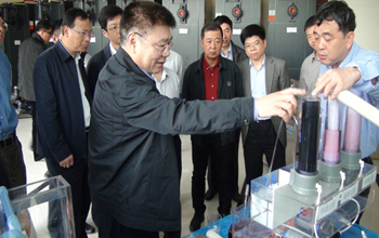 福建省委常委、厦门市委书记王蒙徽及有关部门掌管人一行光临公司视察